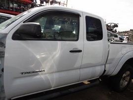 2008 Toyota Tacoma SR5 White Extended Cab 4.0L AT 2WD #Z22082